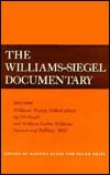 THE WILLIAMS-SIEGEL DOCUMENTARY.